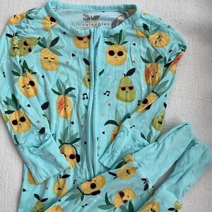 Little Sleepies Pineapple Jams zippy